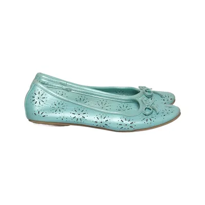 Ballerines (Bleu) de Graceland Cuir