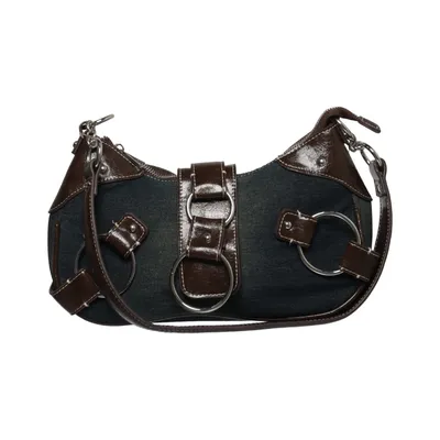 Schoudertas (Blauw, Bruin) van Bershka Polyester
