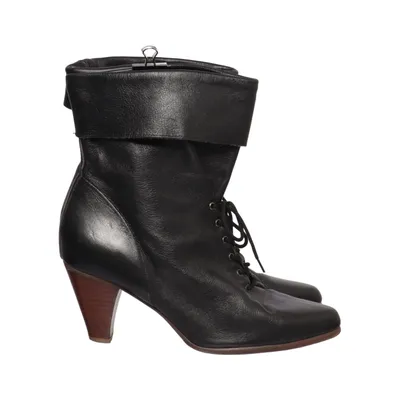 Heeled boots (Black) from H&M