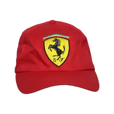 Honkbalpet (Rood) van Ferrari