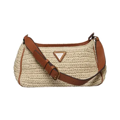 Shoulder-bag (Beige, Brown) from Guess Polyurethane