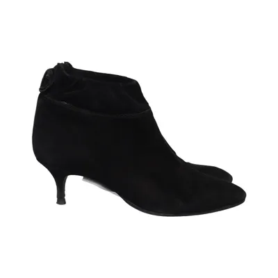 Heeled boots (Black) from Lanvin Suede