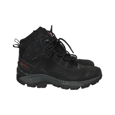 Hiking boots (Black) from Merrell Leather