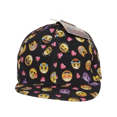 Keps (Svart, Flerfärgad) från Emoji