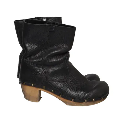 Bottes à talons (Noir) de Sanita Cuir