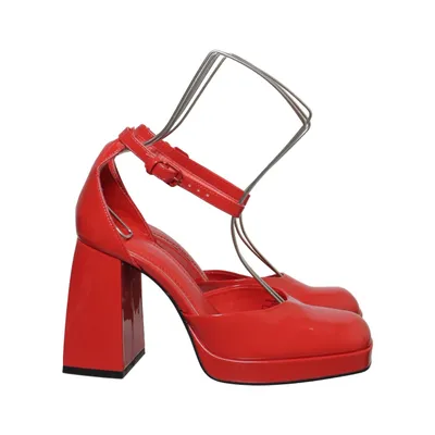 Hoge hakken (Rood) van Bershka