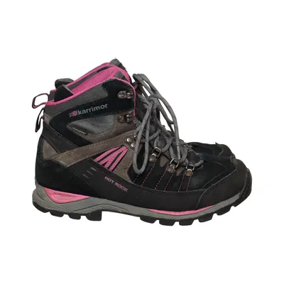 Hoge wandelschoenen (Zwart, Grijs, Roze) van Karrimor Leer