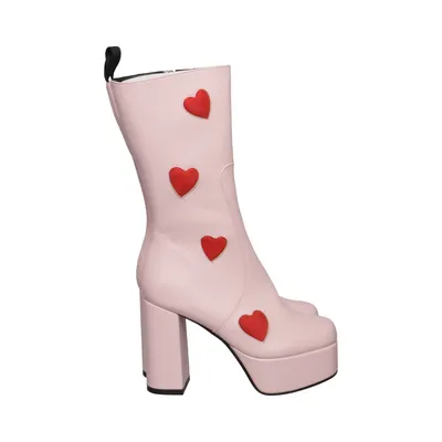 Bottes à talons (Rose) de Lamoda