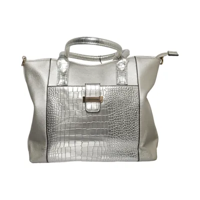 Handbag (Silver) from Just Lili