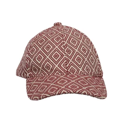 Baseball cap (Red, White) from ESPRIT Viscose