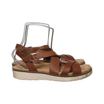 Sandals (Brown) from Remonte Leather