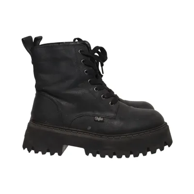 Bottes à lacets (Noir) de Buffalo Faux cuir