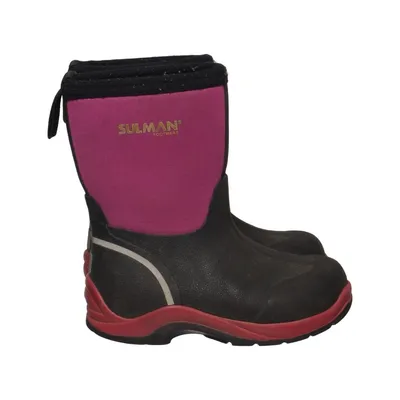 Rubber boots (Black, Pink) from Sulman