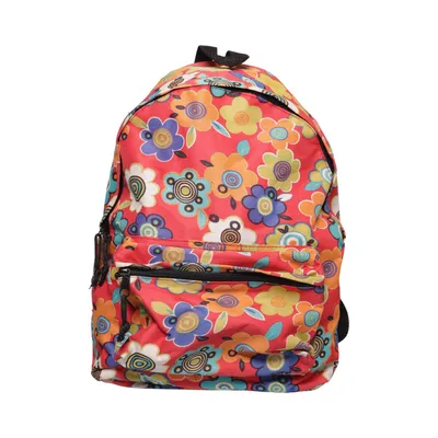 Backpack (Red, Multicolored)