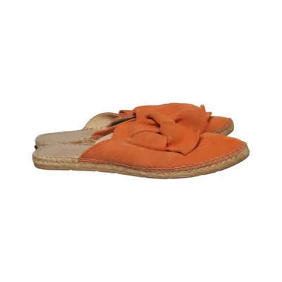 Slip-ins (Orange) from Macarena Leather, Suede