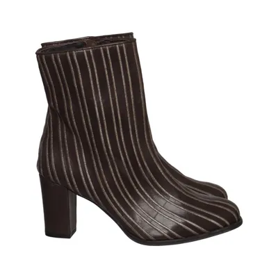 Bottes à talons (Marron) de A. Nordin