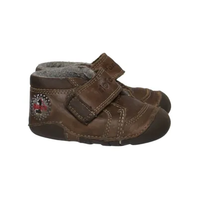 Baby slofjes (Bruin) van Elefanten Leer