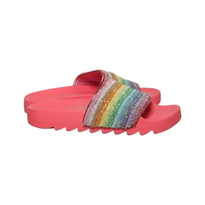 Slip-ins (Pink, Multicolored) from Colors of California Polyurethane