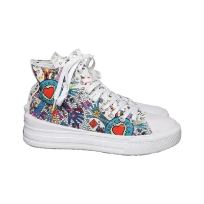 Canvas schoenen (Wit, Meerkleurig) van Dockers by Gerli Leer