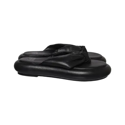 Tongs (Noir) de Bronx Cuir