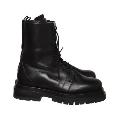 Bottes à lacets (Noir) de ASOS Shoes Cuir