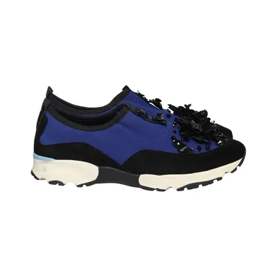 Chaussures d'été en toile (Bleu, Noir) de Carvela by Kurt Geiger Cuir
