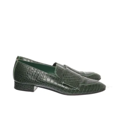 Loafers (Green) from ATP Atelier Leather