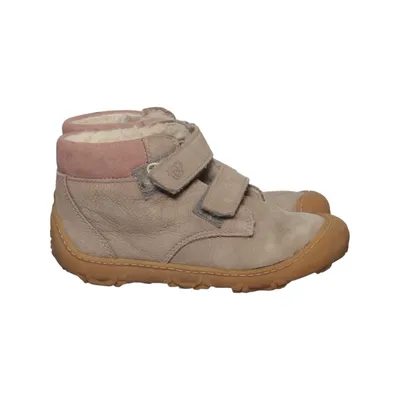 Bottes à lacets (Beige, Rose) de Ricosta Cuir, Laine