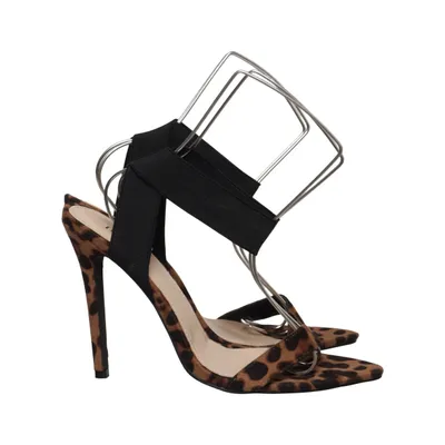 High heel sandals (Black, Brown, Multicolored) from Bebo