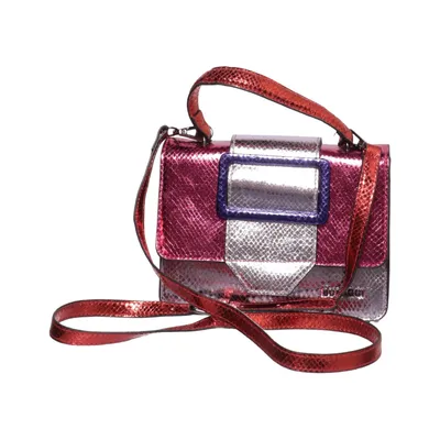 Axelremsväska (Rosa, Silverfärgad, Röd) från Bulaggi