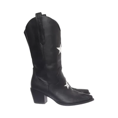 Cowboy boots (Black, White) from Raid