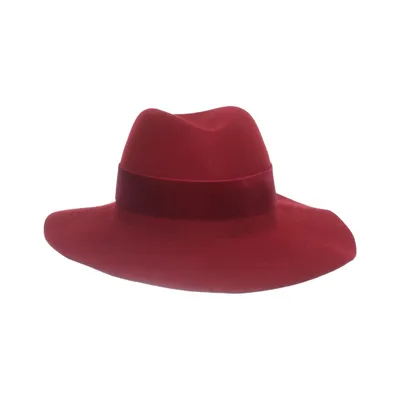 Vilten hoed (Rood) van Zara Accessories Wol
