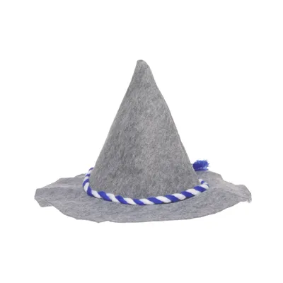 Felt hat (Gray, Blue, White)