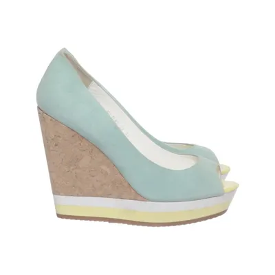 Wedges (Blue, Yellow) from Carlo Pazolini Leather