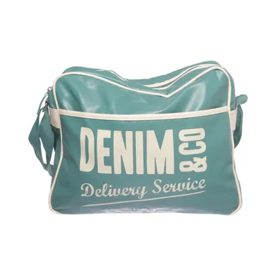 Schoudertas (Groen, Wit) van Denim & Co