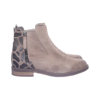 Bottines Chelsea (Beige, Marron) de Donna Carolina