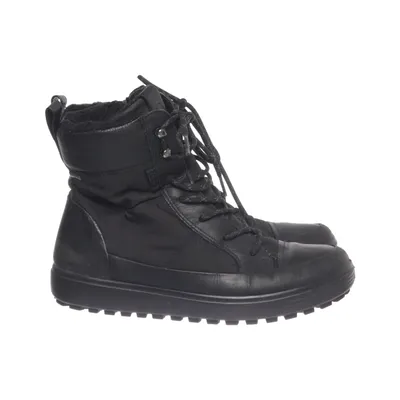 Schnürstiefel (Schwarz) von Ecco Leder