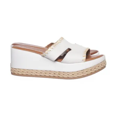 Kilklackar (Vit, Beige) från Tamaris Skinn