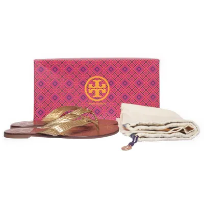 Slip-ins (Brown) from Tory Burch Leather