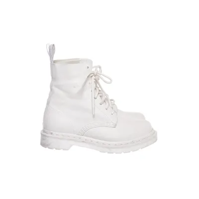 Veterlaarzen (Wit) van Dr. Martens Leer