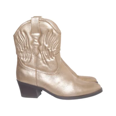 Cowboyboots (Guldfärgad) från Anna Field Skinn