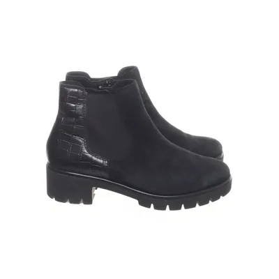 Ankle boots (Black) from Semler Suede, Leather