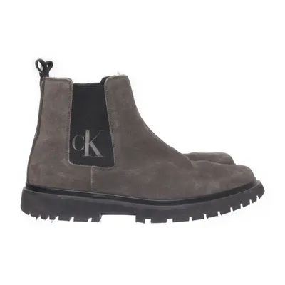 Chelsea boots (Grå) från Calvin Klein Jeans Skinn