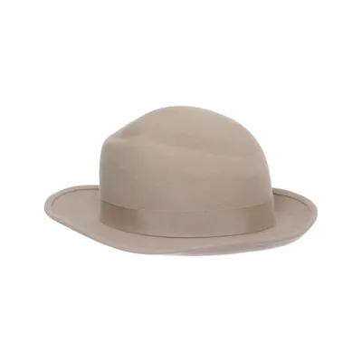Fedora hoed (Beige) van Marida Wol