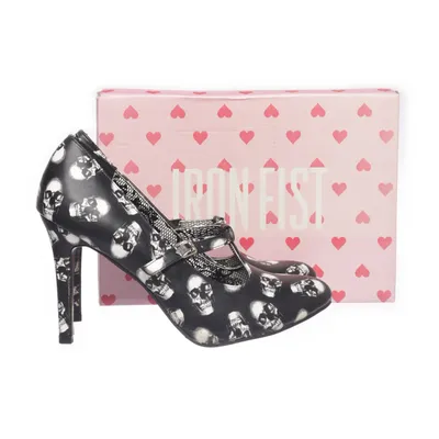 High heels (Black, Multicolored) from Iron Fist Faux leather