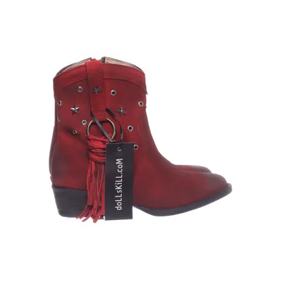 Boots (Rot) von Circle G Leder