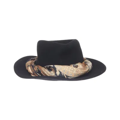 Fedorahatt (Svart, Flerfärgad) från Anthropologie Polyester, Ull