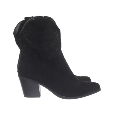 Bottes à talons (Noir) de Ideal Shoes
