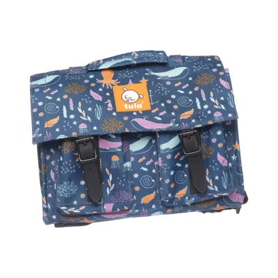 Backpack (Blue, Multicolored) from Tula Polyester