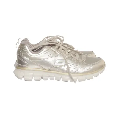 Trainingsschoenen (Goud) van Skechers Sport Leer